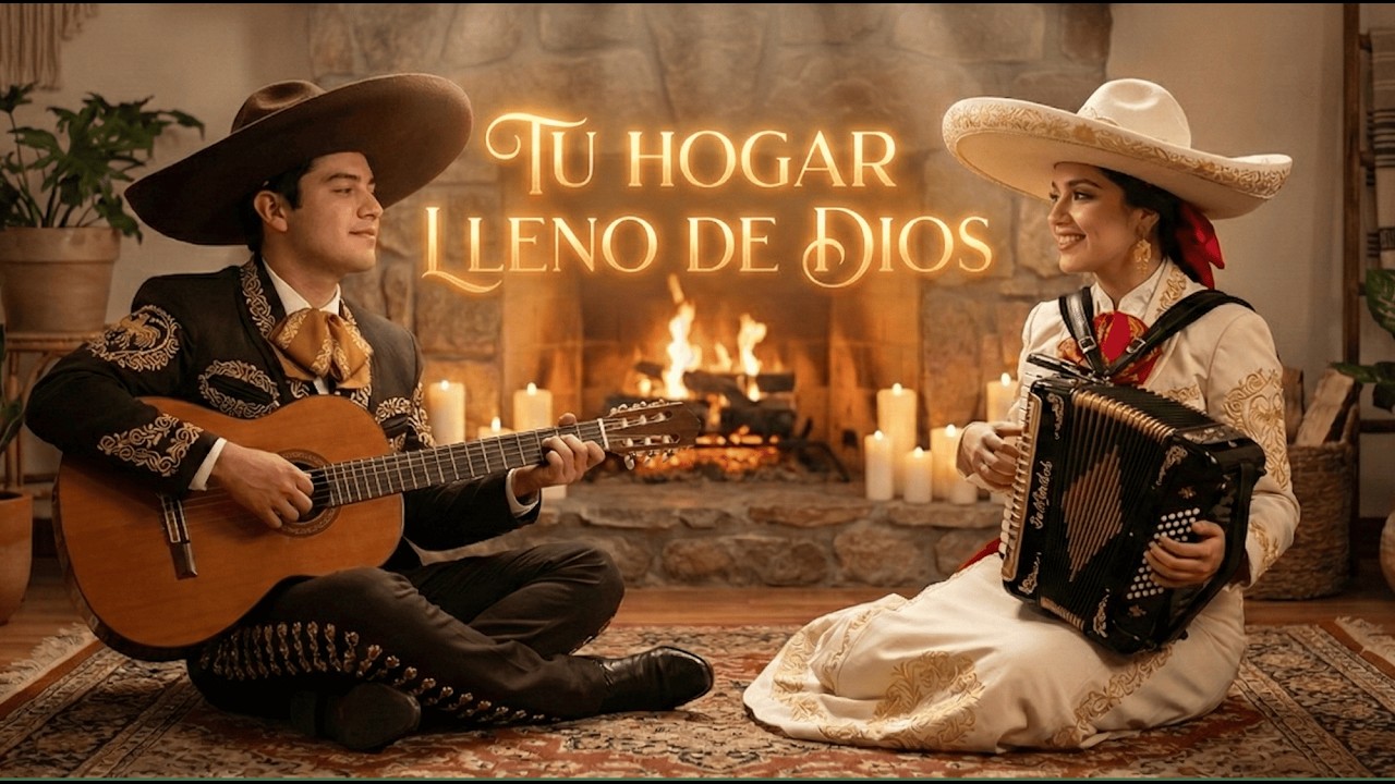 ¡TU HOGAR LLENO DE DIOS! Rancheras Cristianas con Mariachi de Presencia y Paz 🏠