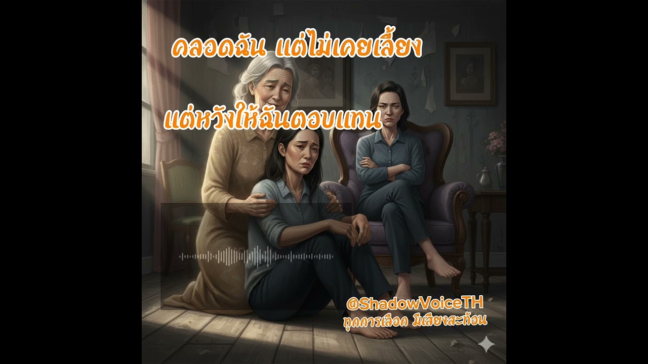 @ShadowVoiceTH  นิยายเสียง แม่ที่ไม่เคยเลี้ยง เป็นมะเร็งกลับมา