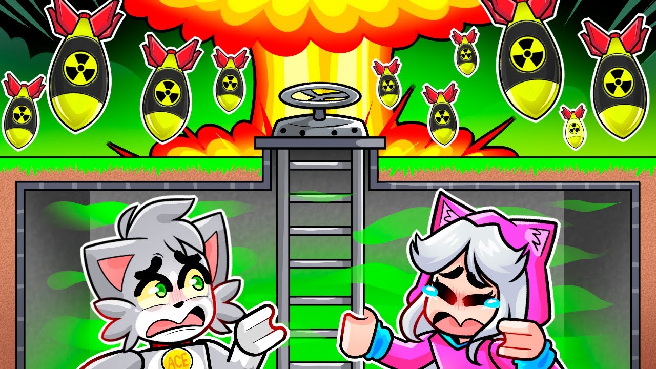 SOBREVIVIENDO un ATAQUE NUCLEAR en ROBLOX 💥💀 con ACENIX