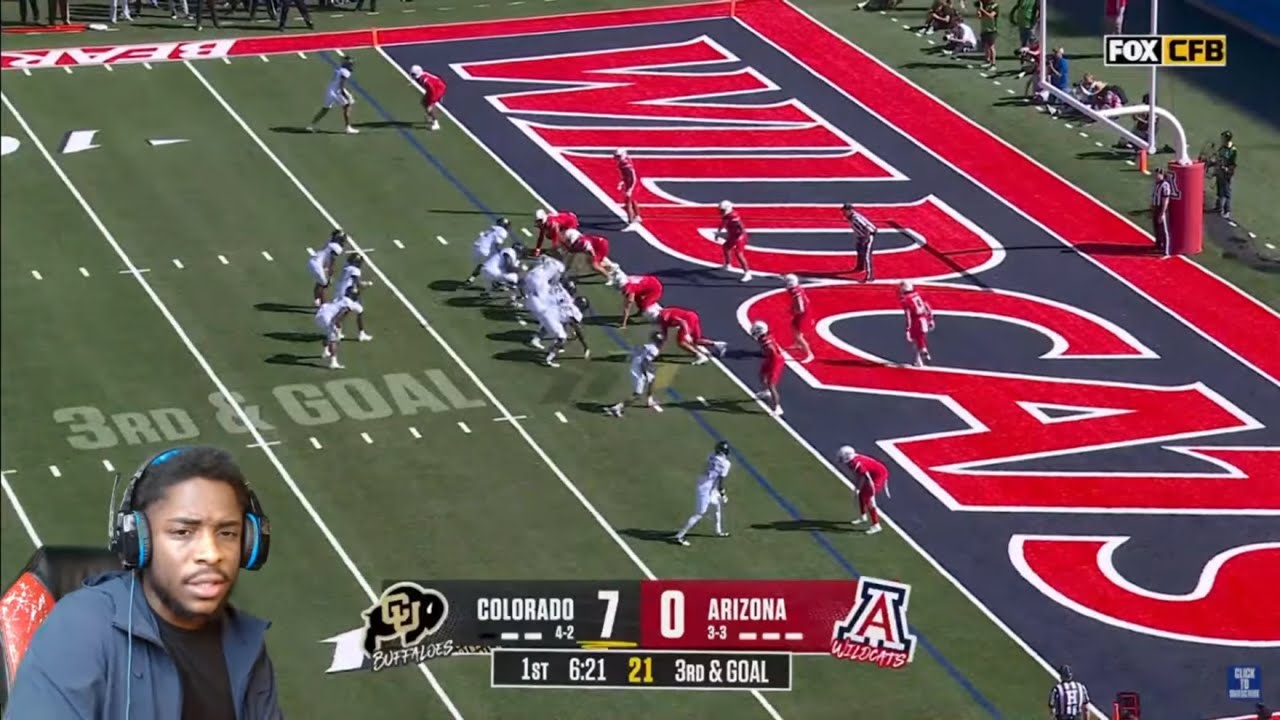 REACTING TO Colorado Buffaloes vs. Arizona Wildcats Highlights!