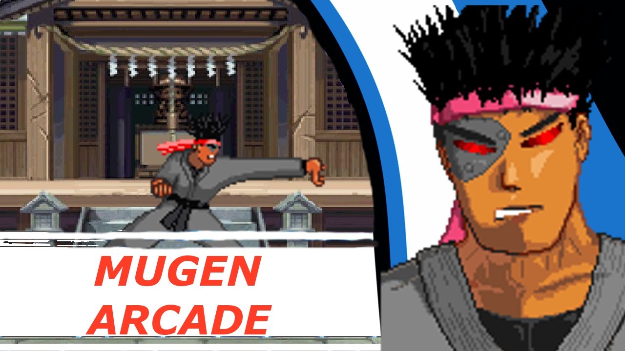 Mugen Arcade Mode with Evil Kung Fu Man MKII