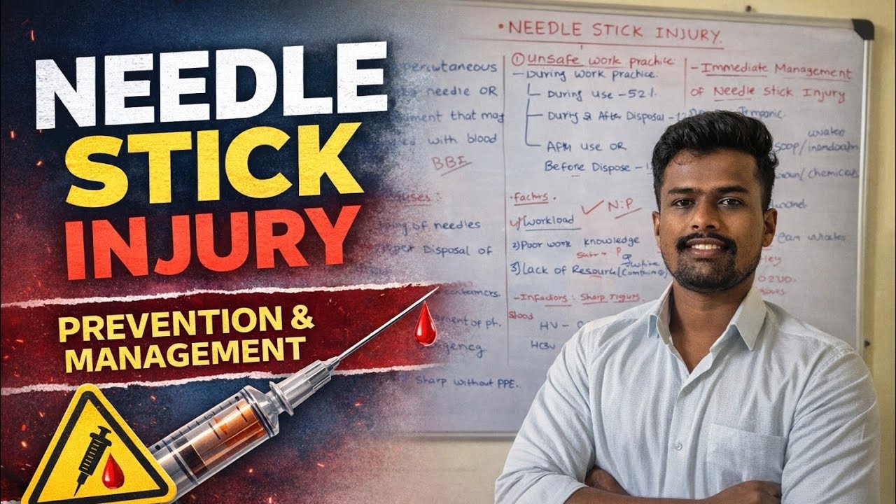 Needle stick Injury Part 1 ..Day 12/30