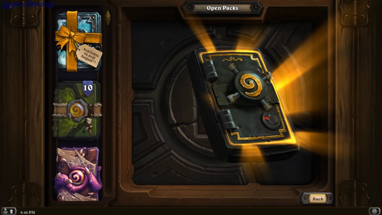 Hearthstone MSOG pack #91 - 1 rare 1 epic - GogetaSuperx
