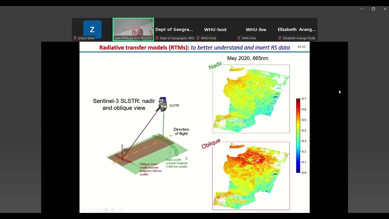 Discrete Anisotropic Radiative Transfer (DART) remote sensing and Earth observations