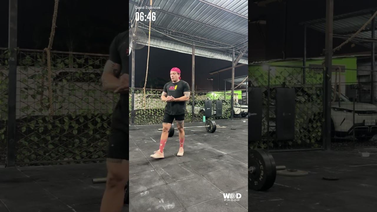 Master Championship wod 26,3 parte a y parte b 