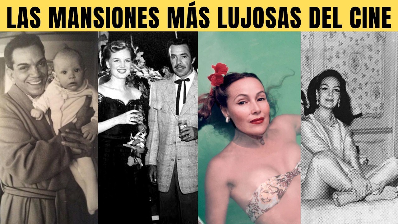 12 Mansiones Lujosas de Actores Del Cine Oro Mexicano