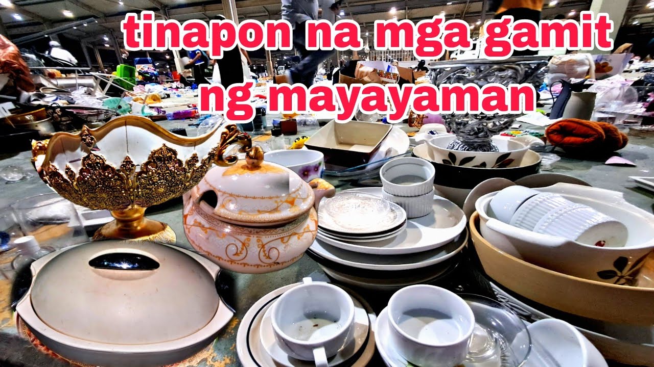SUPER YAMAN NILA TINATAPON LANG ANG MGA PANINDA PAG SAPIT NG GABI/ DUMPSTER DIVING 