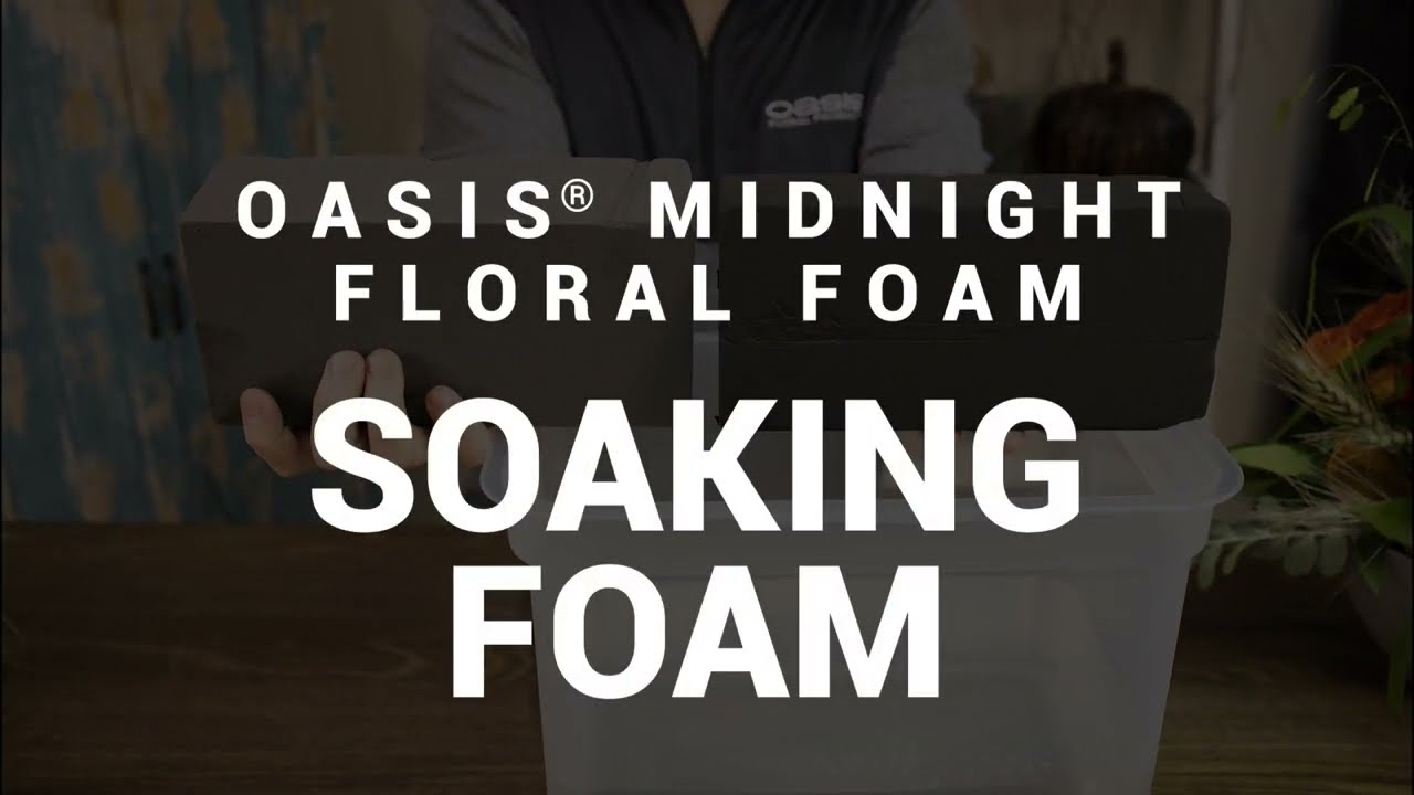 OASIS&reg; Floral Products | Soaking Midnight Floral Foam