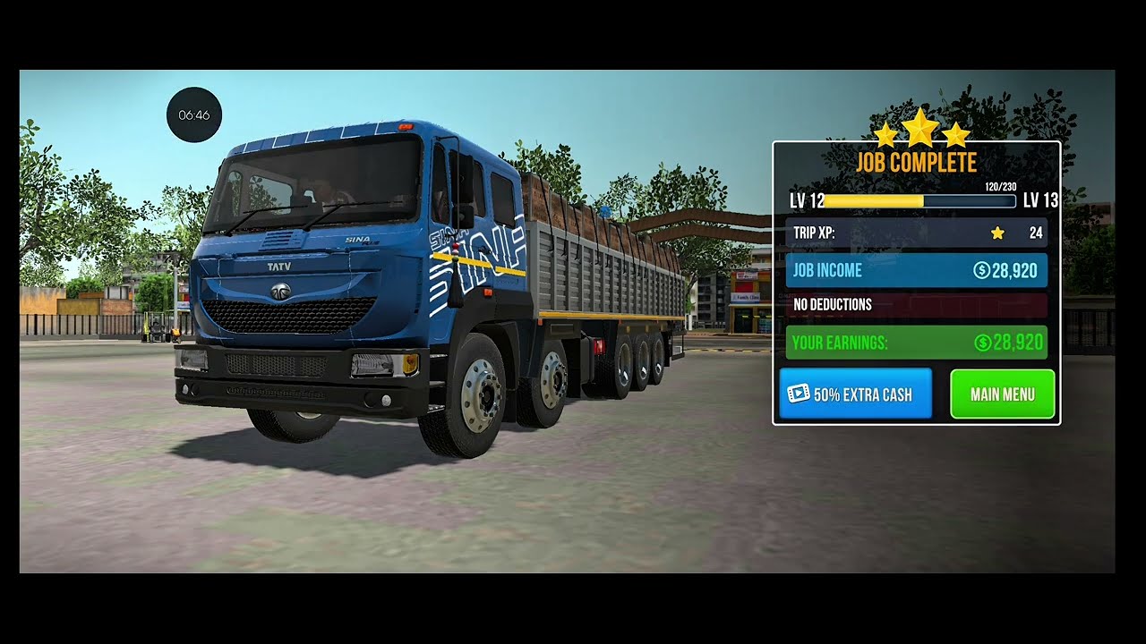 Truck simulator game 🎯 || High graphics gameplay