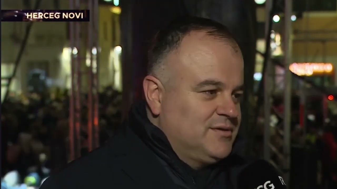 Стеван Катић-РТЦГ Са дочека Нове 2026