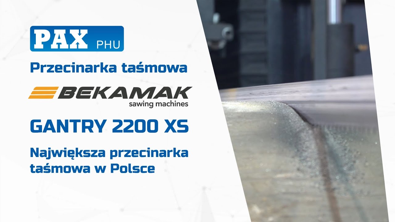 - The footage of our GANTRY 2200XS from our Polish dealer Pax.