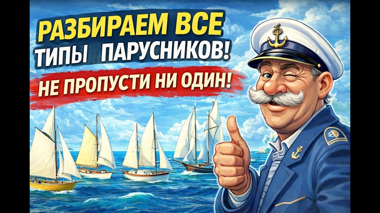Типы парусного вооружения: что вы не знали о парусниках?