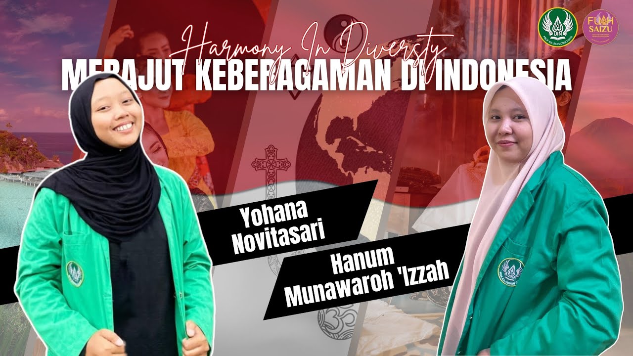 YOHANA & HANUM - FUAH UIN SAIZU PURWOKERTO || Lomba Dubbing (Merajut Keberagaman di Indonesia)