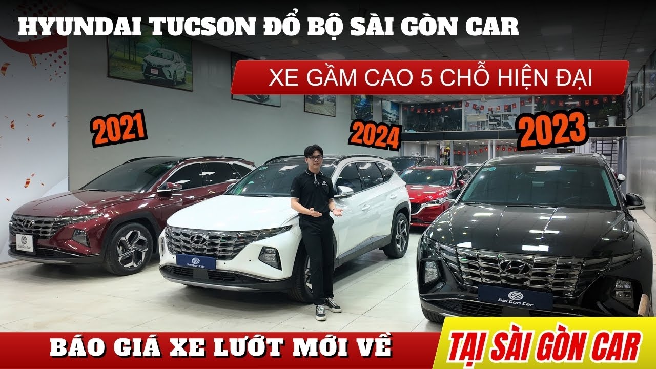 3 XE Hyundai TUCSON Cực Hot Đổ Bộ Showroom Sài Gòn Car | Báo Gía Xe Lướt Mới Cập Bến