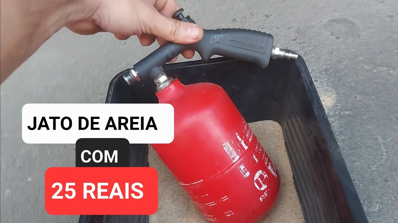COMO FAZER UM SUPER JATO DE AREIA
