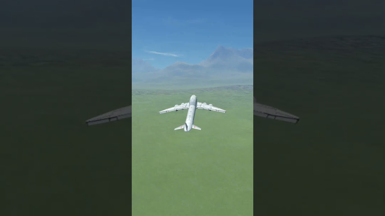 KSP:would you trust this airline  #ksp #boeing  #kerbals #aviation #funny #minecraft