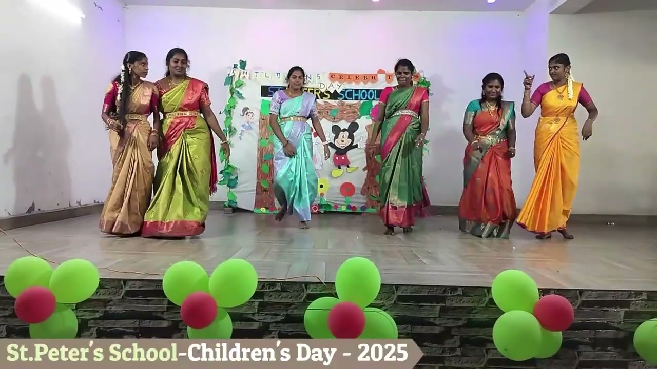 Children day celebration| part-3|St Peters School salem|masala mix