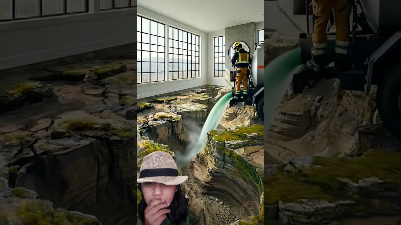 Make Amazing Floor - #design #floor #water #build #building #creative #shorts  #shortvideo
