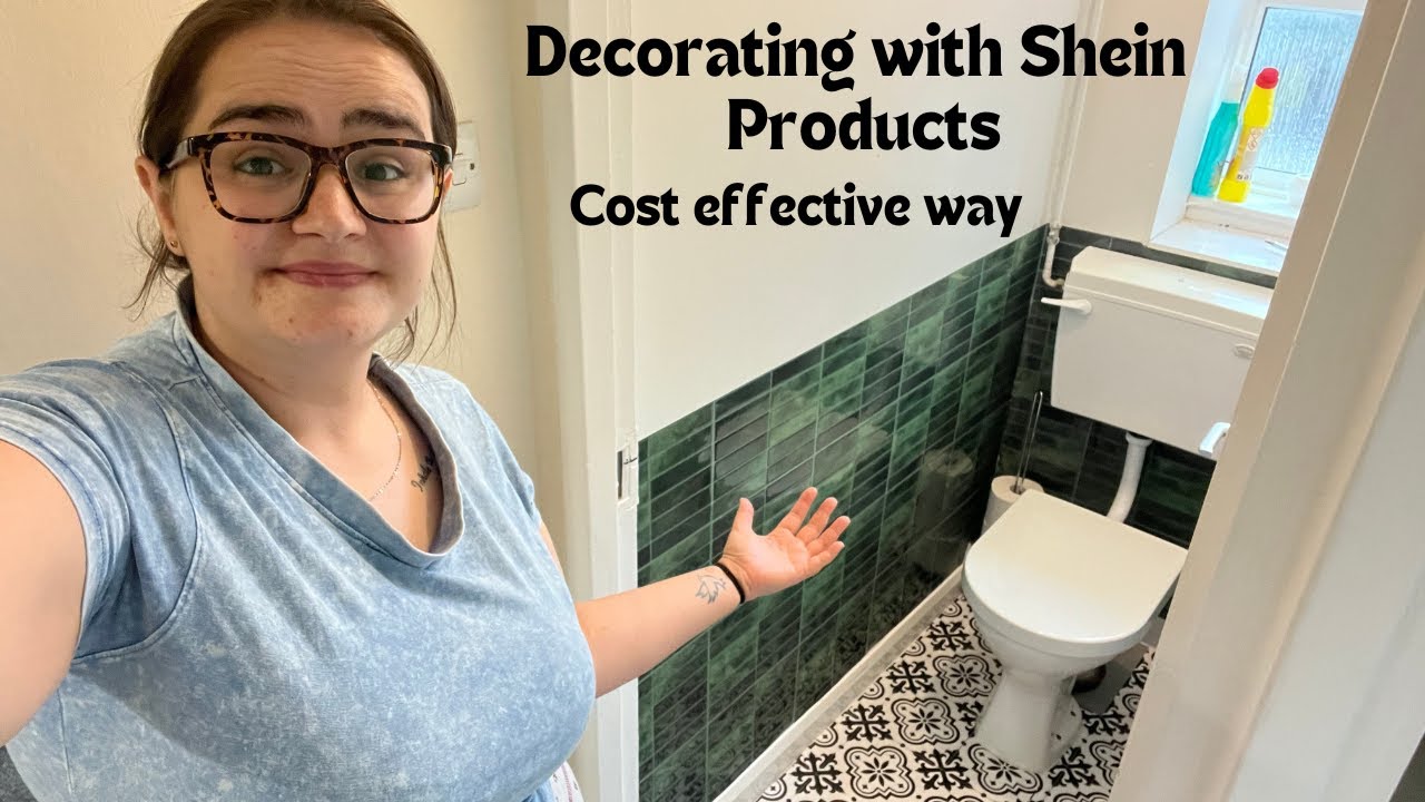 Toliet Make Over Using Only Shein Products.