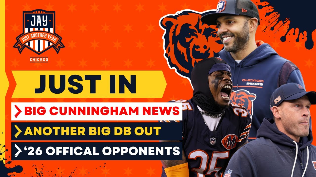 JUST IN: Ian Cunningham Gets Interview + C.J Gardner Johnson Injury Update & '26 Bears Opponents