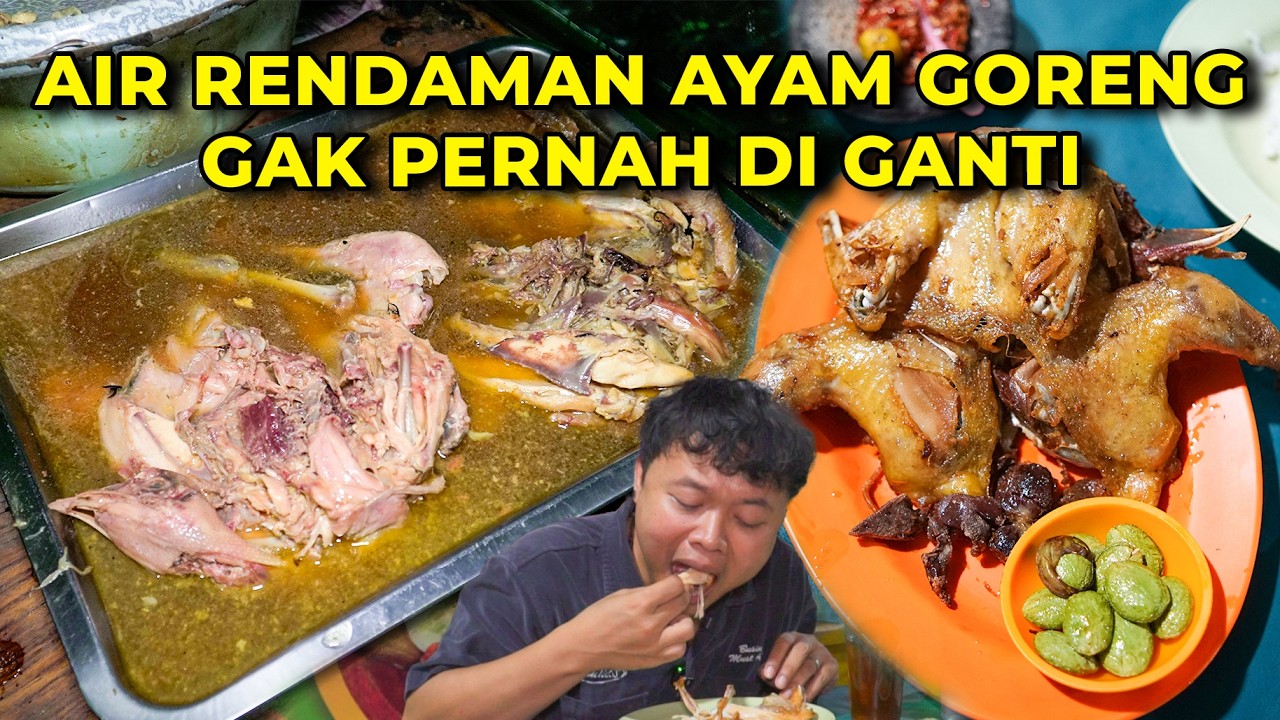 Bumbu Rendamnya Gak Pernah Dibuang Selama Puluhan Tahun! Spesial Ayam Goreng!