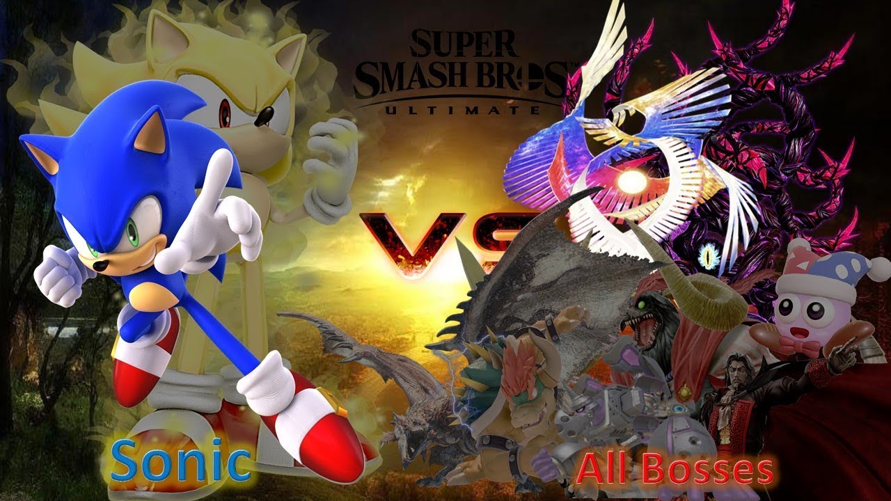 Super Smash Bros Ultimate Adventure Part 10_ Sonic VS All Bosses (FINAL)(1080p60fps)