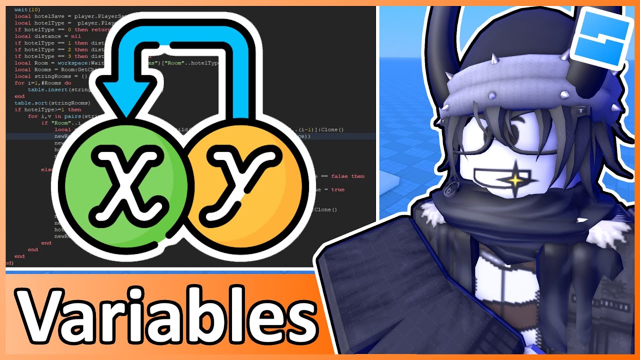 Переменные &mdash; Учебник по написанию скриптов для начинающих в Roblox №4 (2025)
