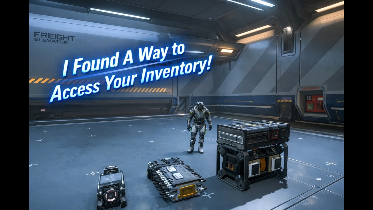Сломан грузовой лифт? Как спасти ваши предметы в Star Citizen