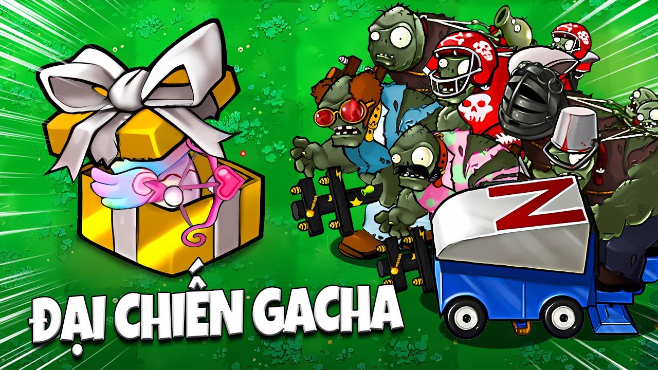 Plants Vs Zombies Hybrid 2.5 - ĐẠI CHIẾN GACHA VIP BOX VS BỘ 7 GARGANTUAR