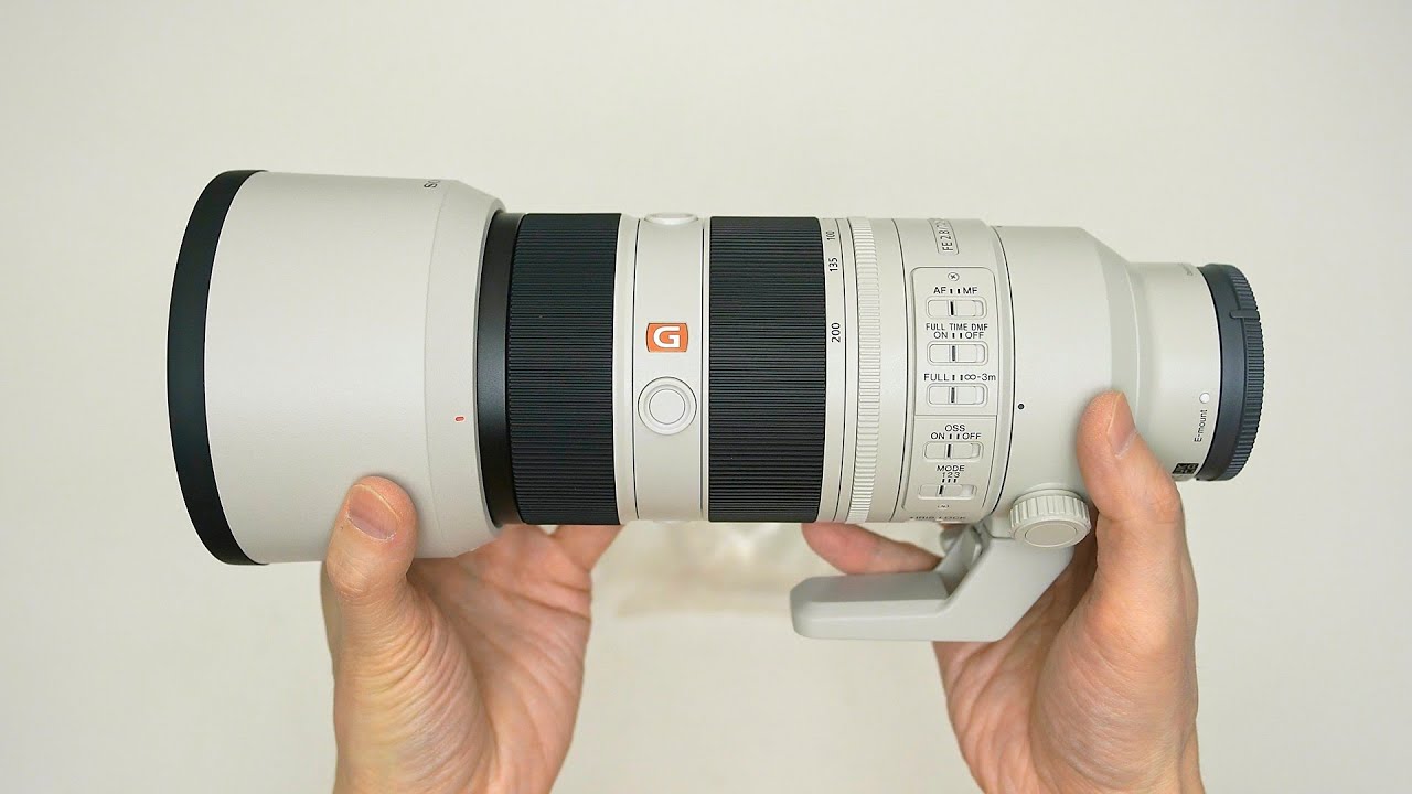 Sony FE 70-200mm F2.8 GM OSS II Full-Frame G Master Lens (SEL70200GM2) White Unboxing