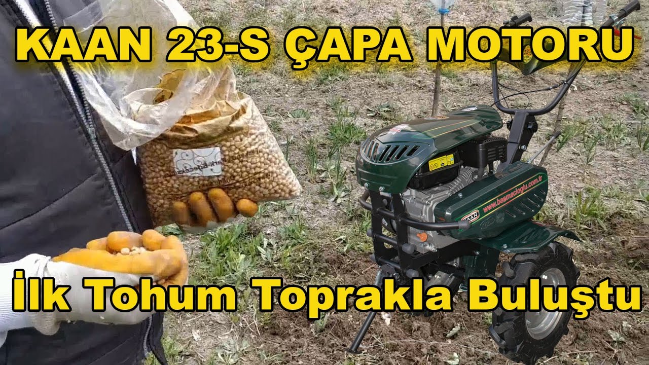 KAAN 23-S ÇAPA MOTORU | BAHAR GELDİ ŞÜKÜRLER OLSUN | İLK ÇİÇEK İLK TOHUM