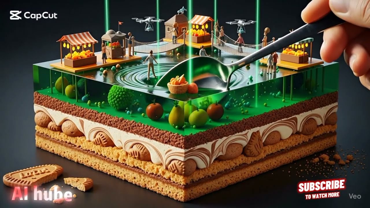 Very Satisfying and Relaxing Cake Cutting Short #usa #usashorts #viralshorts
