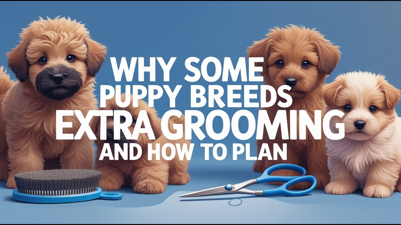 Why Some Puppy Breeds Need Extra Grooming And How to Plan