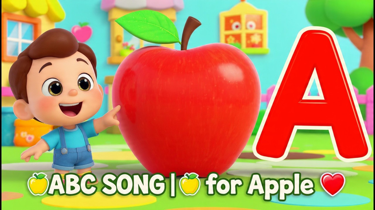 🍰 Sweet ABC Learning Song | Fun Alphabet Song for Little Kids 🍭