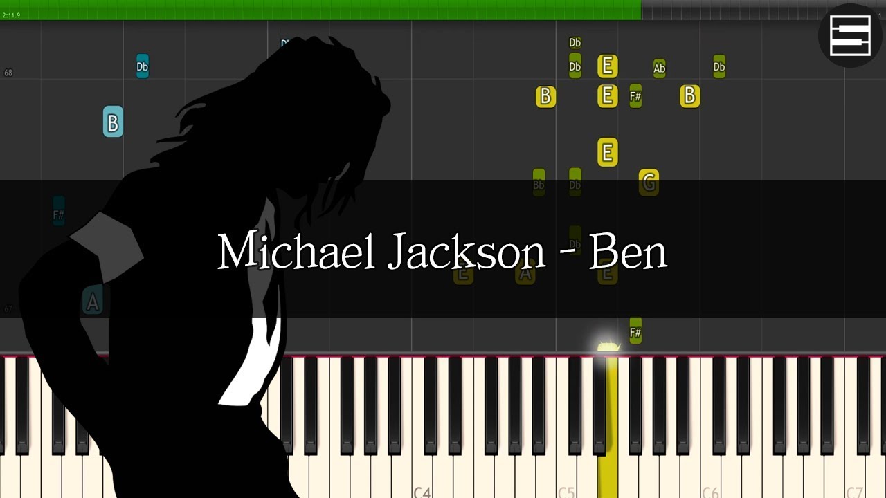 Michael Jackson - Ben | 마이클잭슨 베스트 피아노 연주곡집 수록곡 | Piano Cover