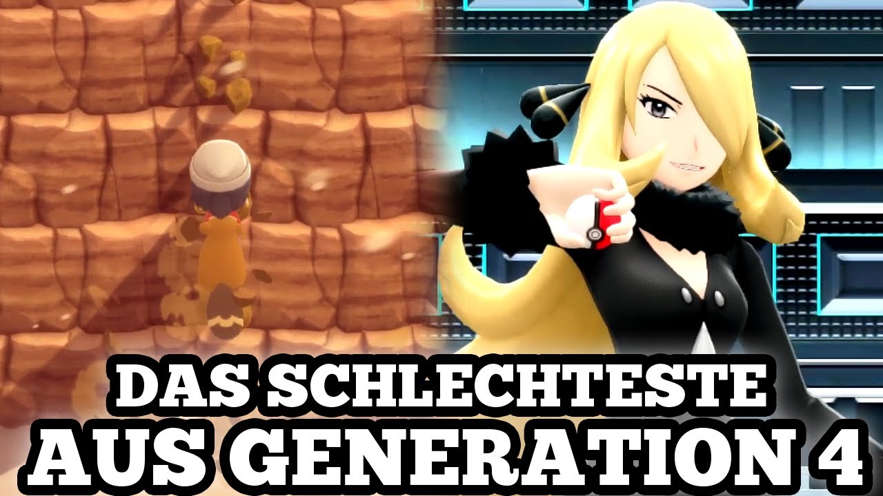 Das SCHLECHTESTE aus GENERATION 4 [Pokemon Diamant/Perl/Platin]