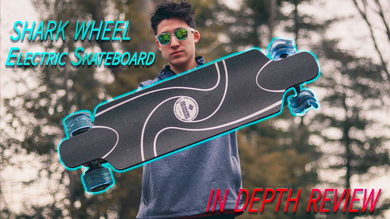 SHARK WHEEL ELECTRIC SKATEBOARD | In depth review!