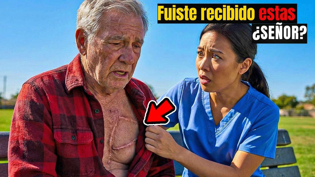 La enfermera por qué anciano paciente tenía tantas cicatrices  expediente hizo que  médico sentara