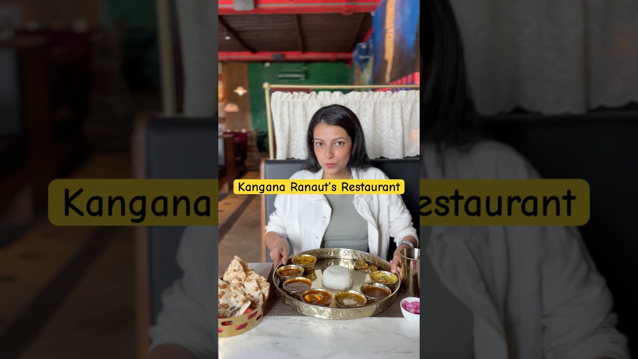 Kangana Ranaut&rsquo;s Restaurant In Manali  #shorts