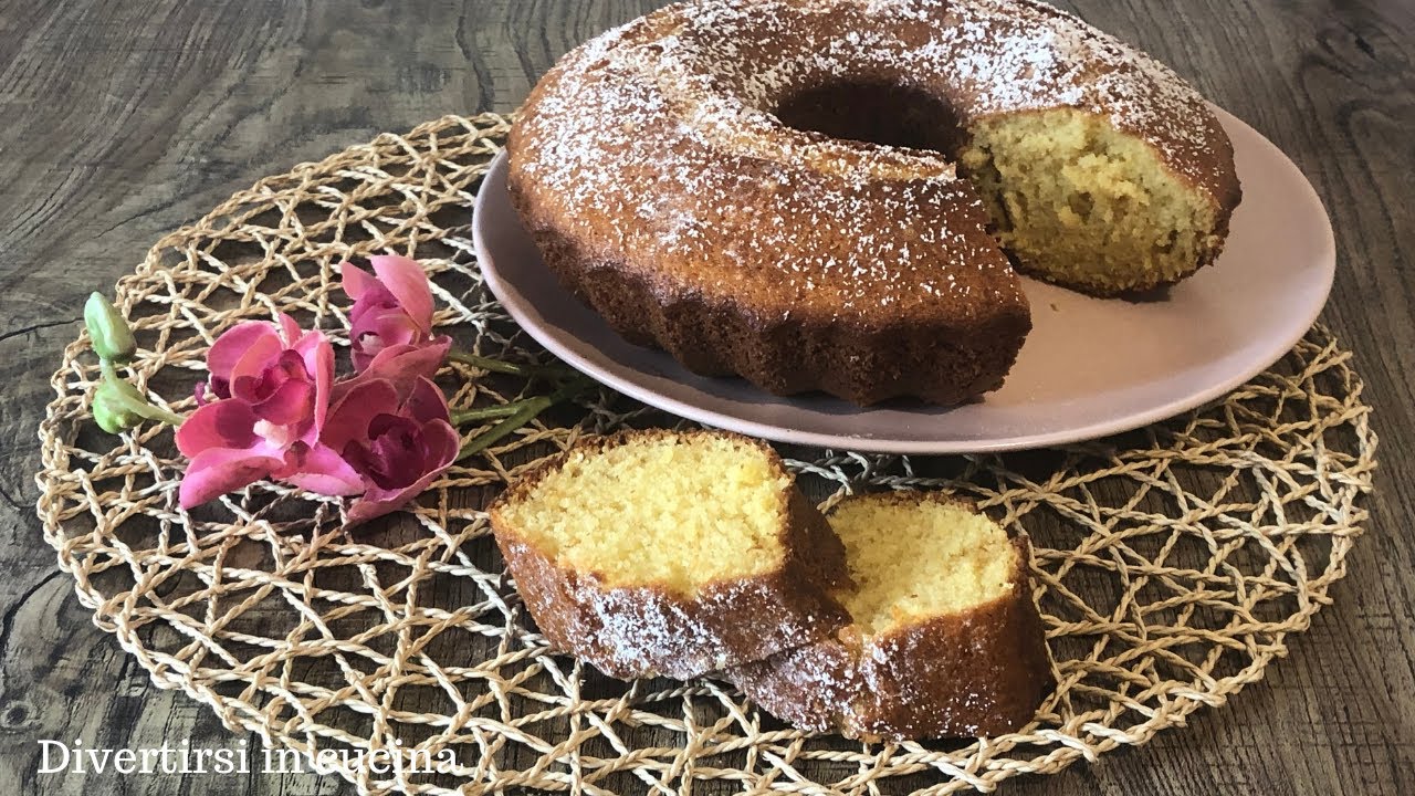 Ciambella cocco e limone profumatissima | Ricetta facile e veloce| Divertirsi in cucina