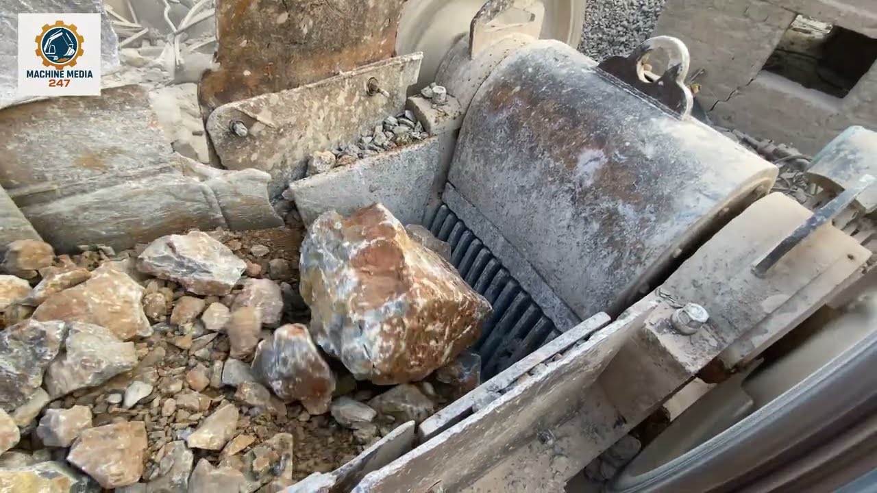 Extreme Stone Crushing Plant in Action 🚜💥 Jaw Crusher & Heavy Machinery at Work #mm247