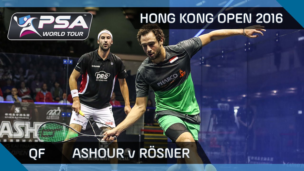 Squash: Hong Kong Open 2016 - Ashour v R&ouml;sner - QF Highlights