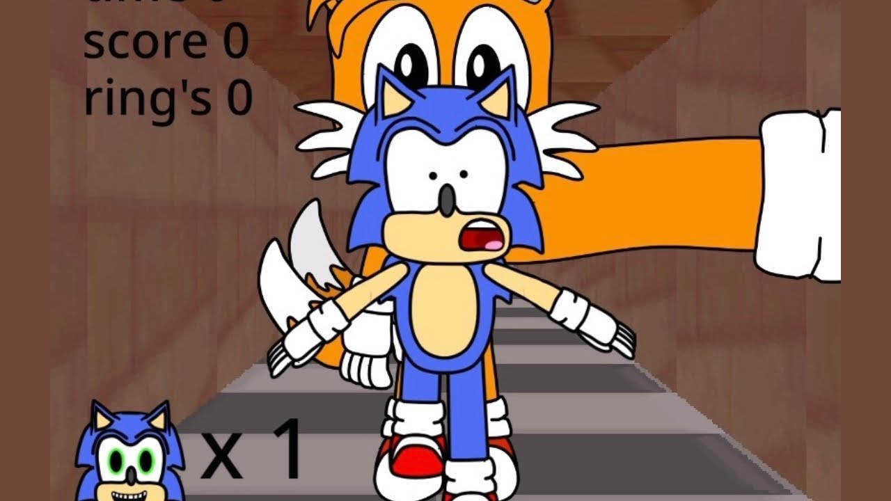 Big TAILS Apparition Defeats SONIC