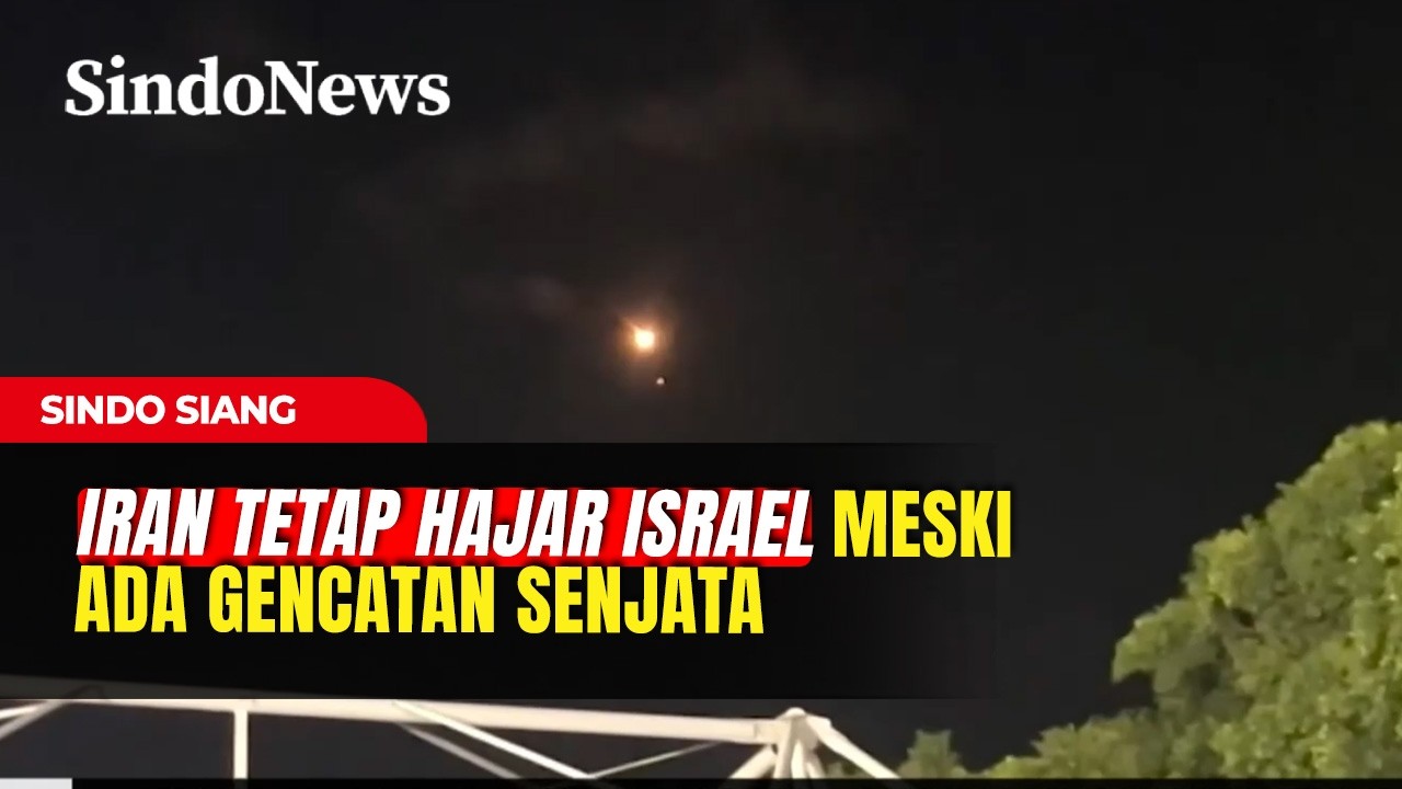 Iran Gencatan Senjata dengan AS, Tapi Tidak dengan Israel  | Sindo Siang | 08/04