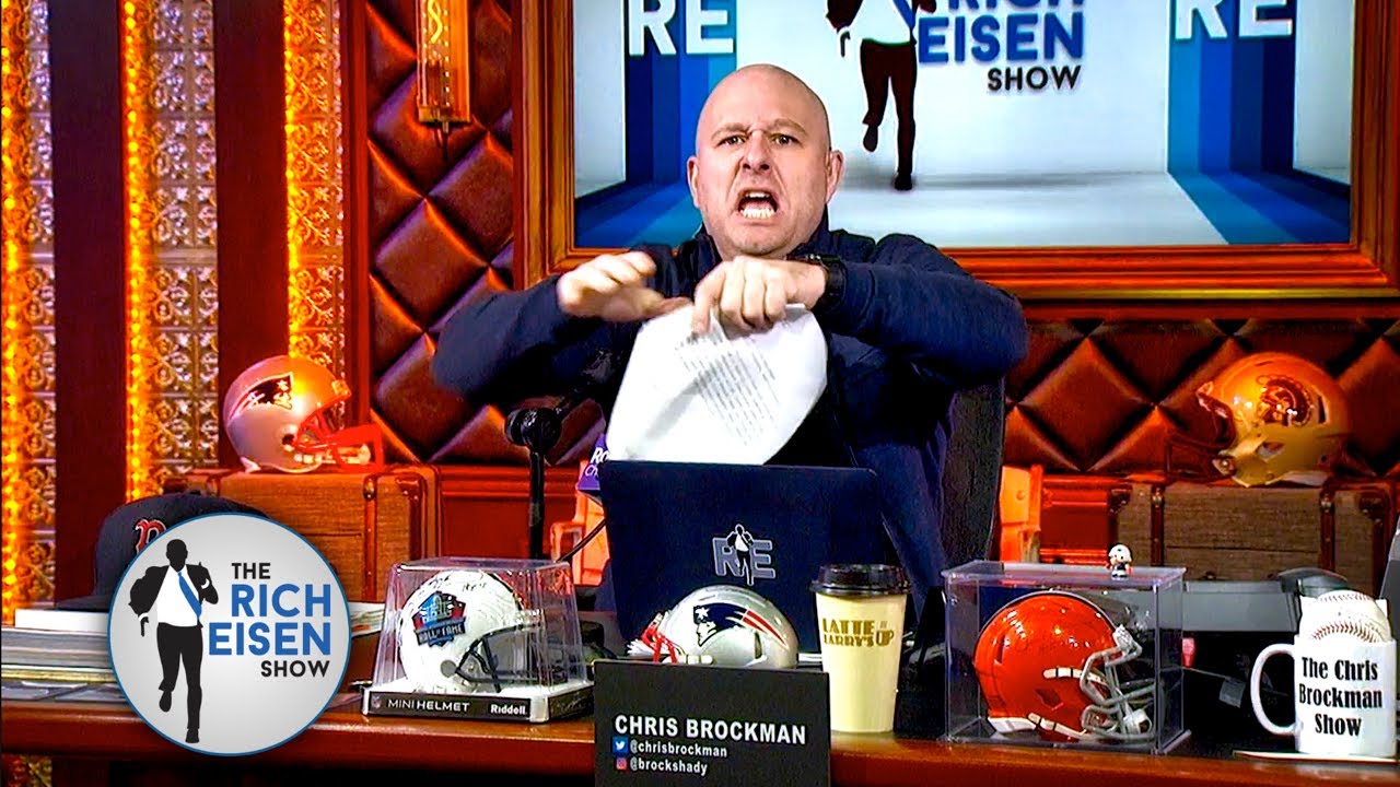Chris Brockman Did NOT React Well to Patriots Blowing Shot at #1 Draft Pick | The Rich Eisen Show