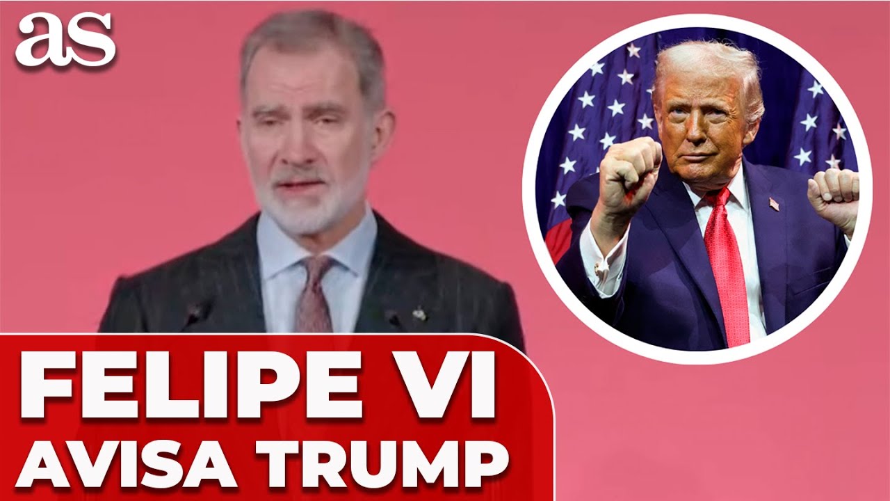 El AVISO del REY FELIPE VI a DONALD TRUMP: 