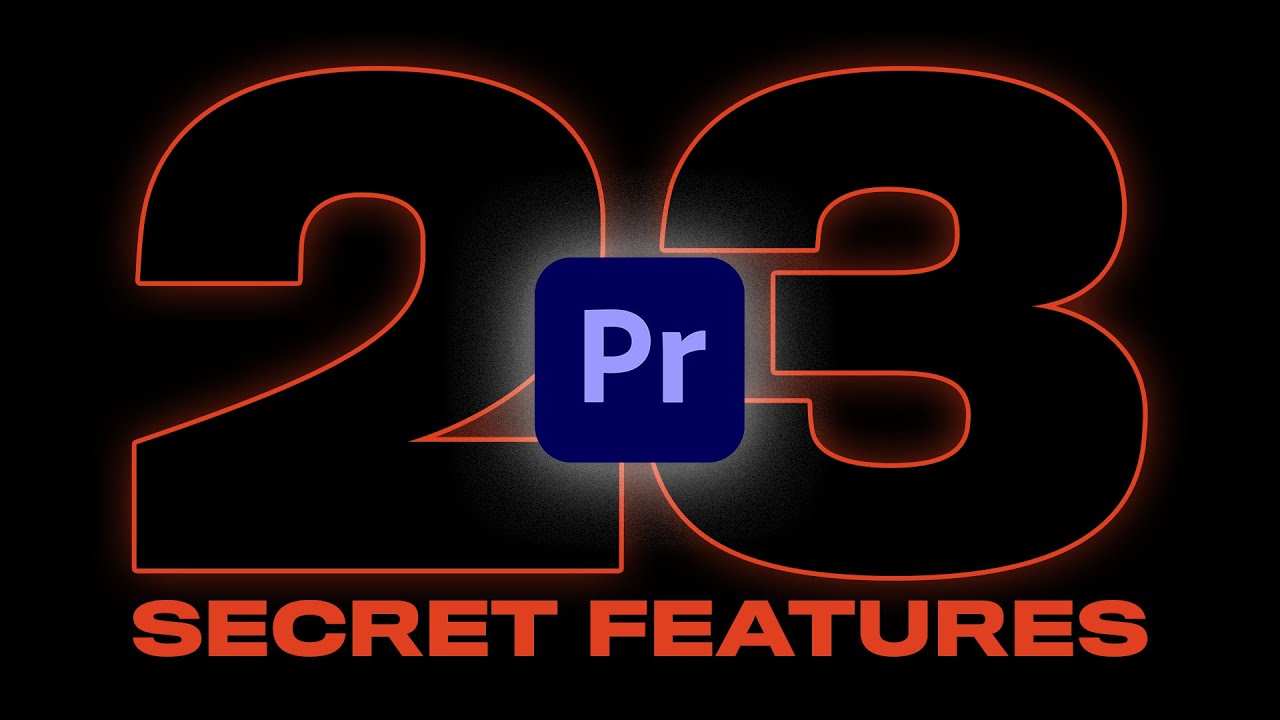 20+ SECRET features in Premiere Pro (2024)