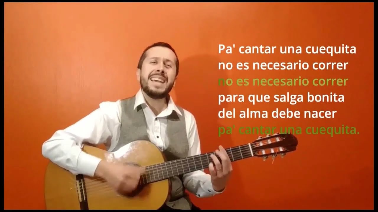 Tutorial Escritura de Cueca