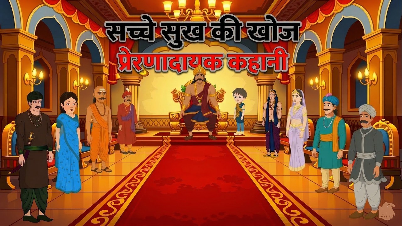 सच्चे सुख की खोज | Hindi Moral Story | | NEW HINDI KAHANIYA | Hindi Magical Stories | HINDI STORIES