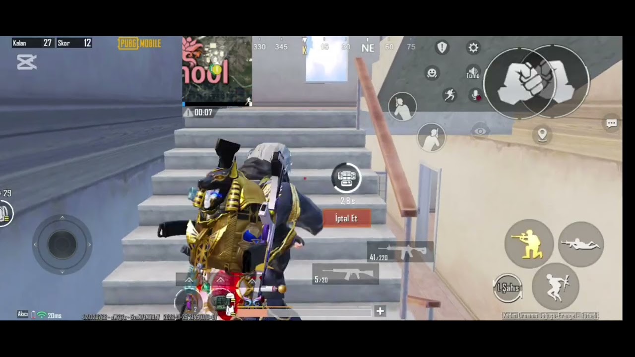 1v4 girdim sadece bot atı 